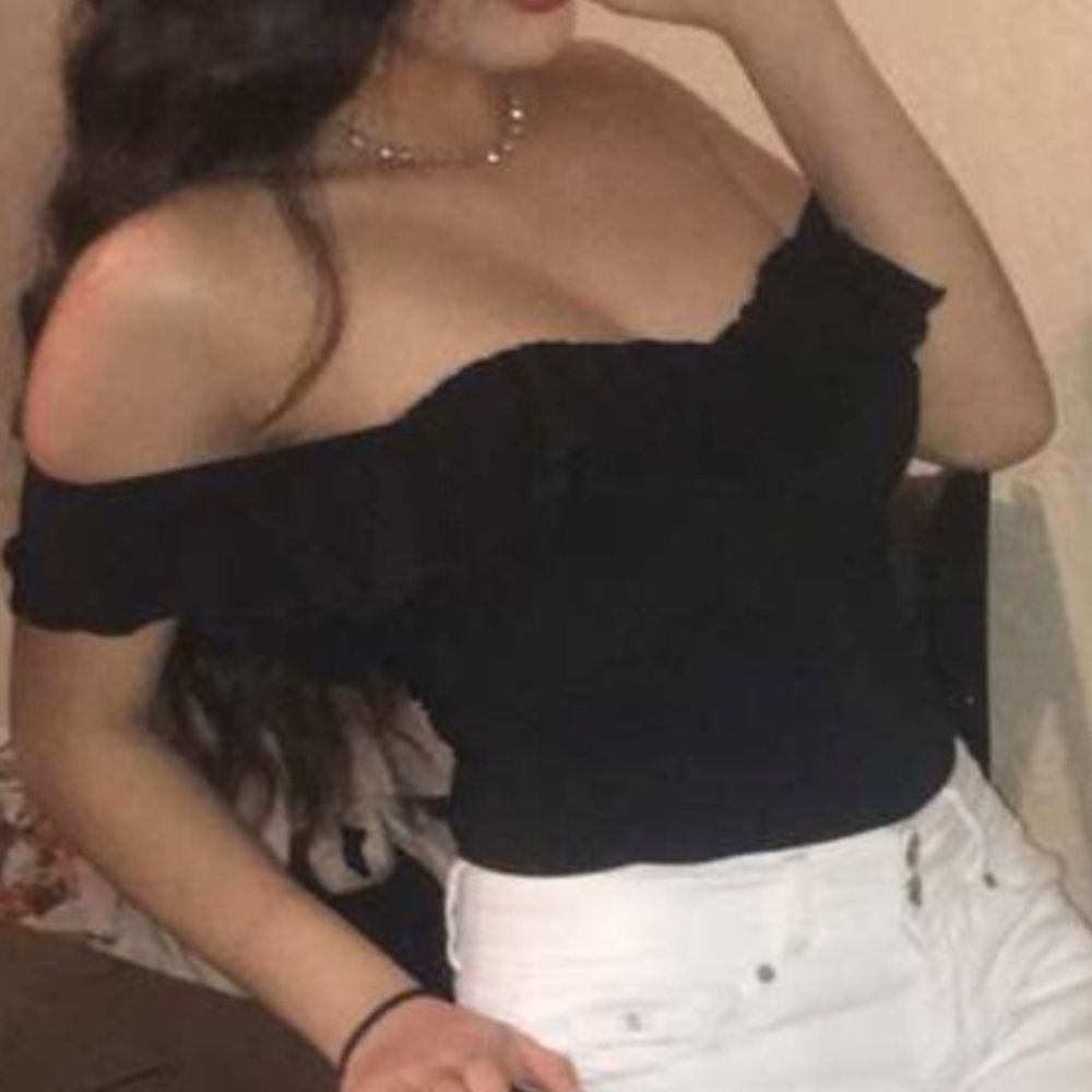 Off the shoulder bodysuit